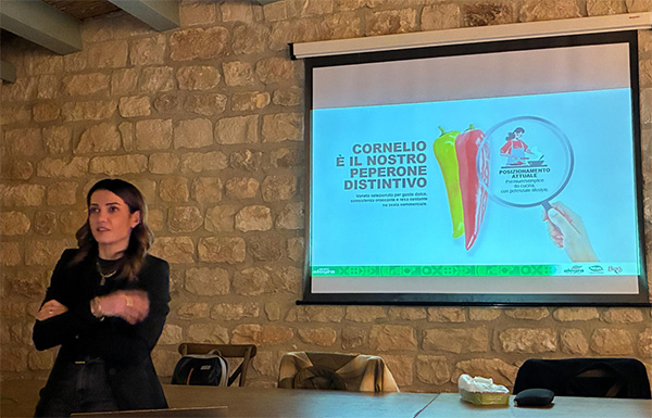 Claudia Iannarella, responsabile marketing di Valfrutta Fresco